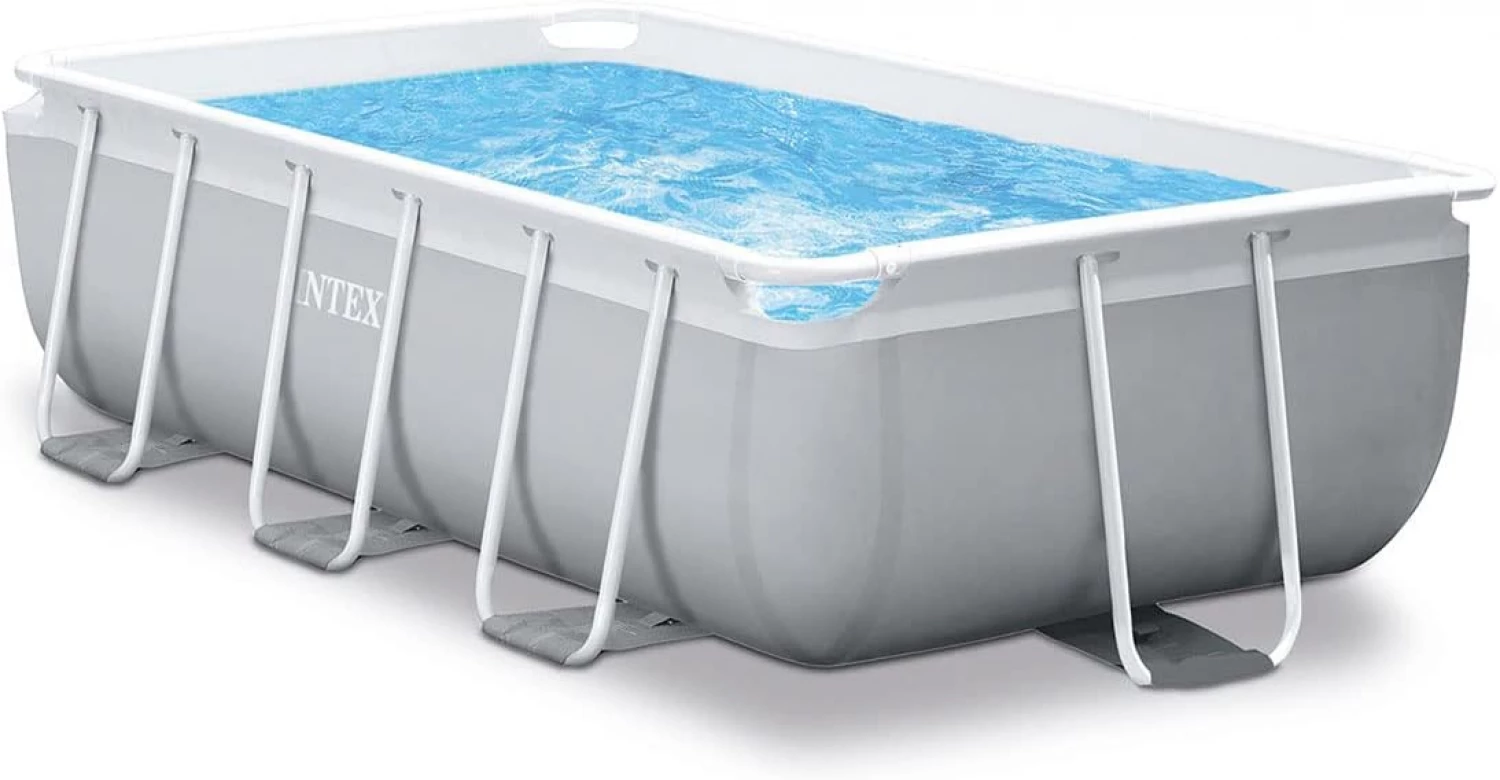 INTEX BAZEN PRIZMA SA METALNOM KONSTRUKCIJOM 300X175X80CM SA 12V PUMPOM 26784GN