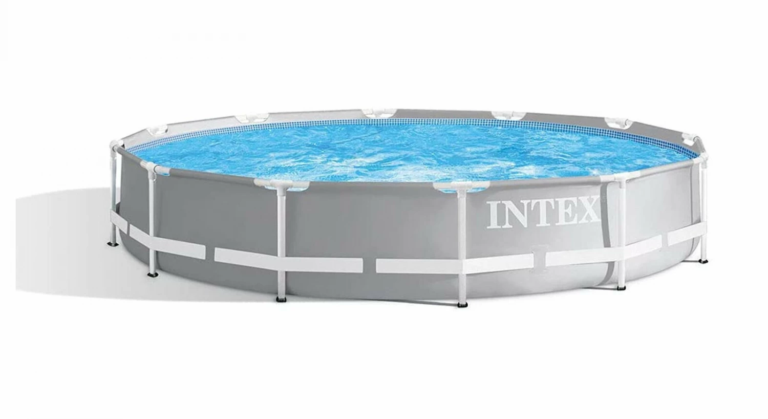 INTEX BAZEN PRIZMA SA METALNOM KONSTRUKCIJOM 366X76CM SA 12V PUMPOM 26712GN