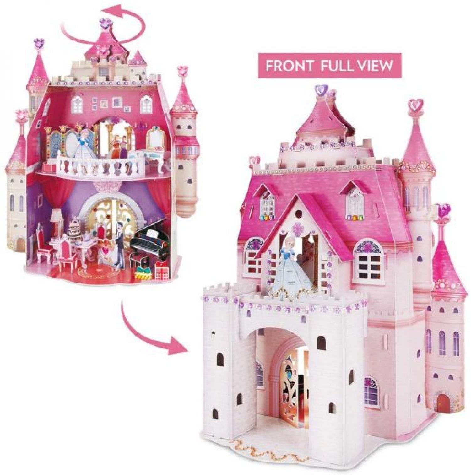 CUBICFUN PUZZLE PRINCESS BIRTHDAY
