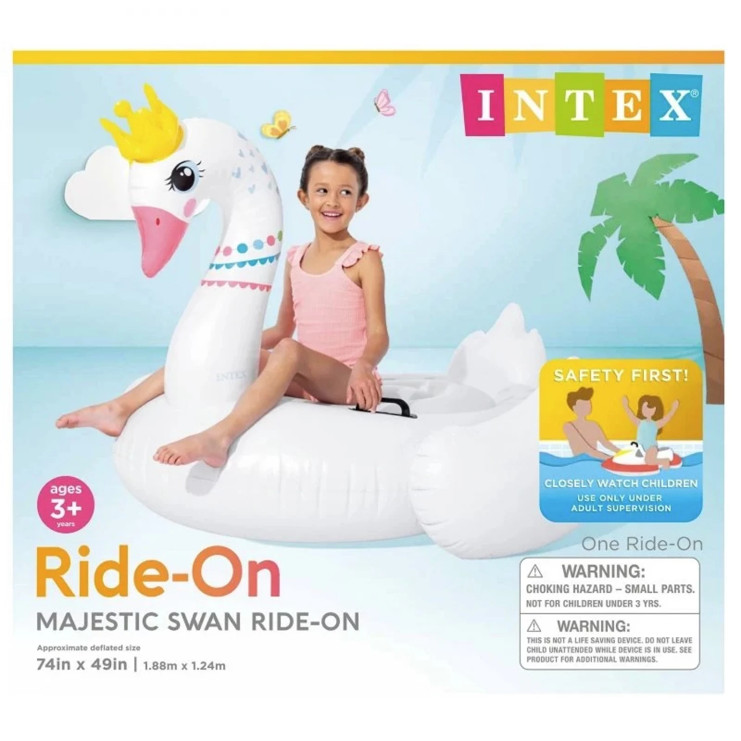 INTEX DUSEK LABUD 188X124CM