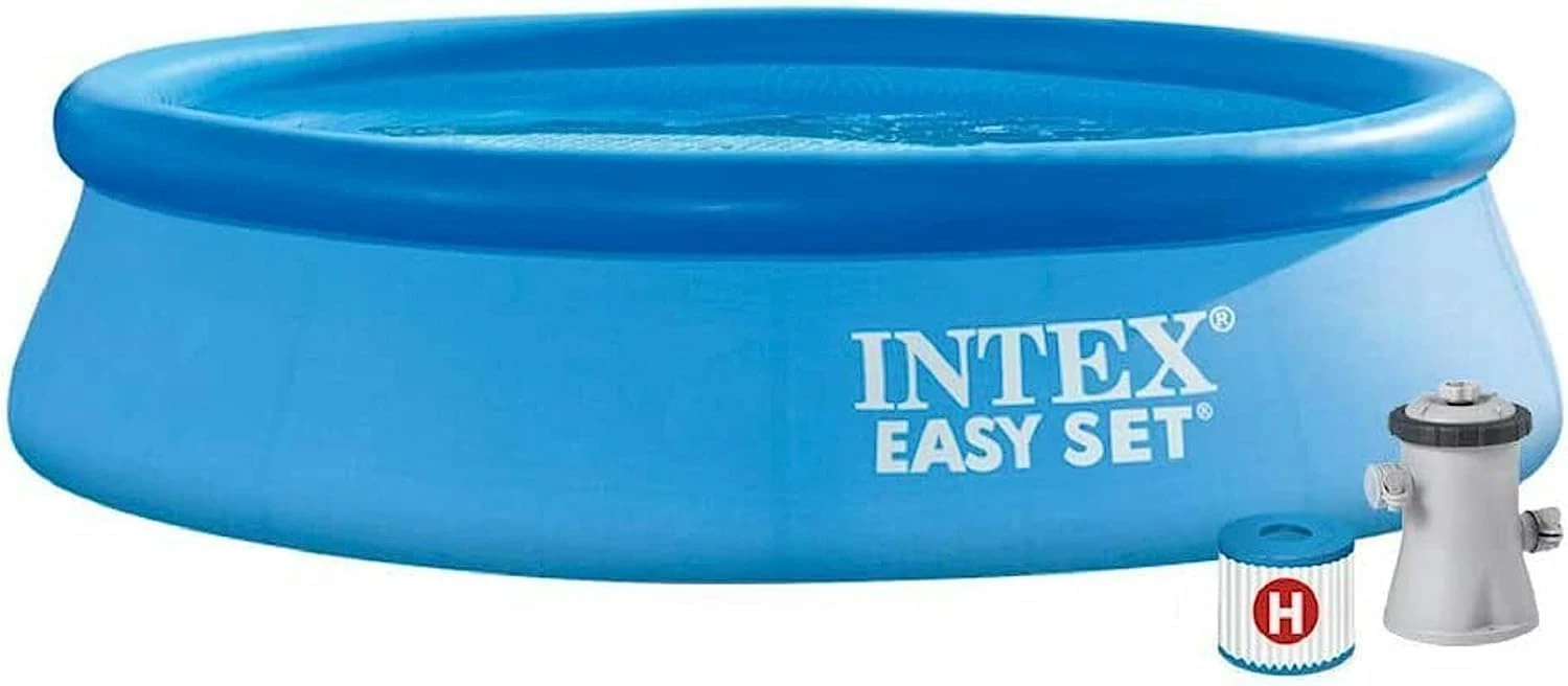 INTEX BAZEN EASY SET 244X61CM SA 12V PUMPOM 28122G
