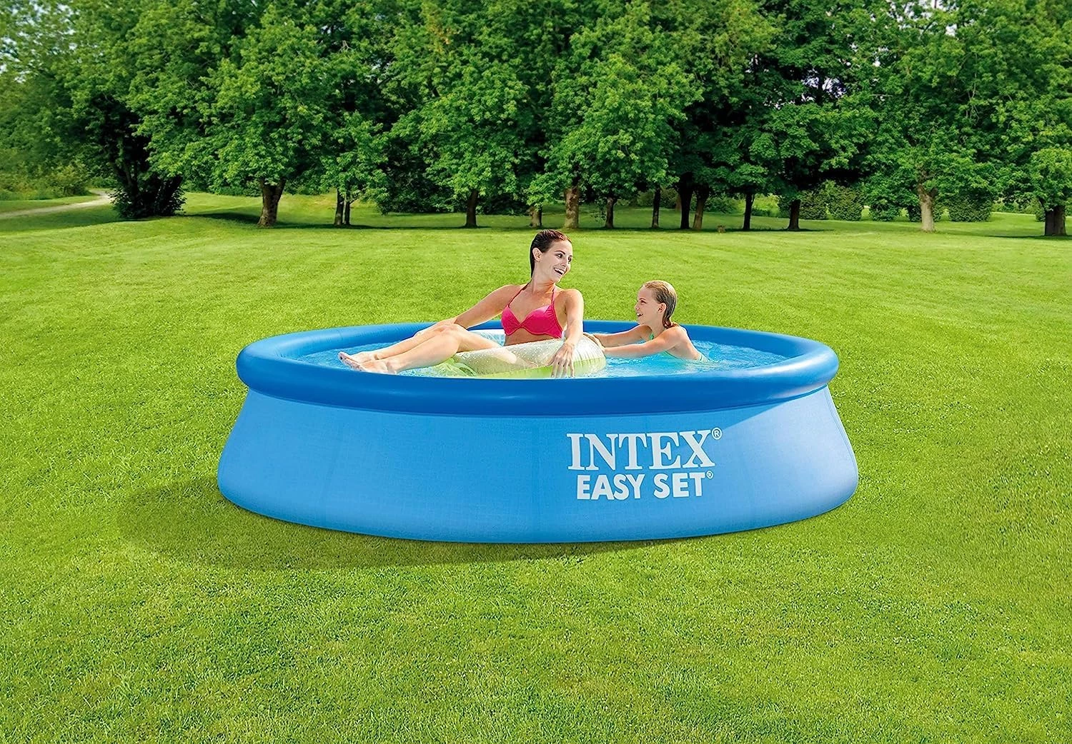 INTEX BAZEN EASY SET 244X61CM SA 12V PUMPOM 28122G