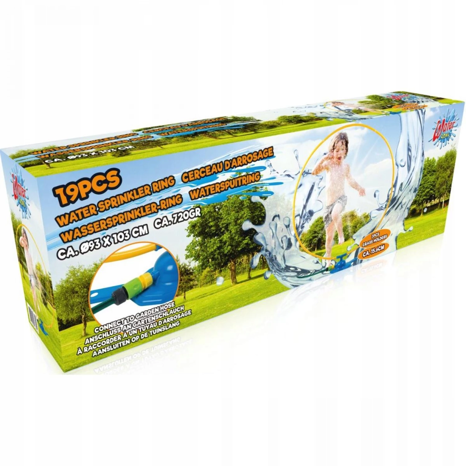 WATERZONE PRSTEN PRSKALICA OBIM 93X103CM 19PCS