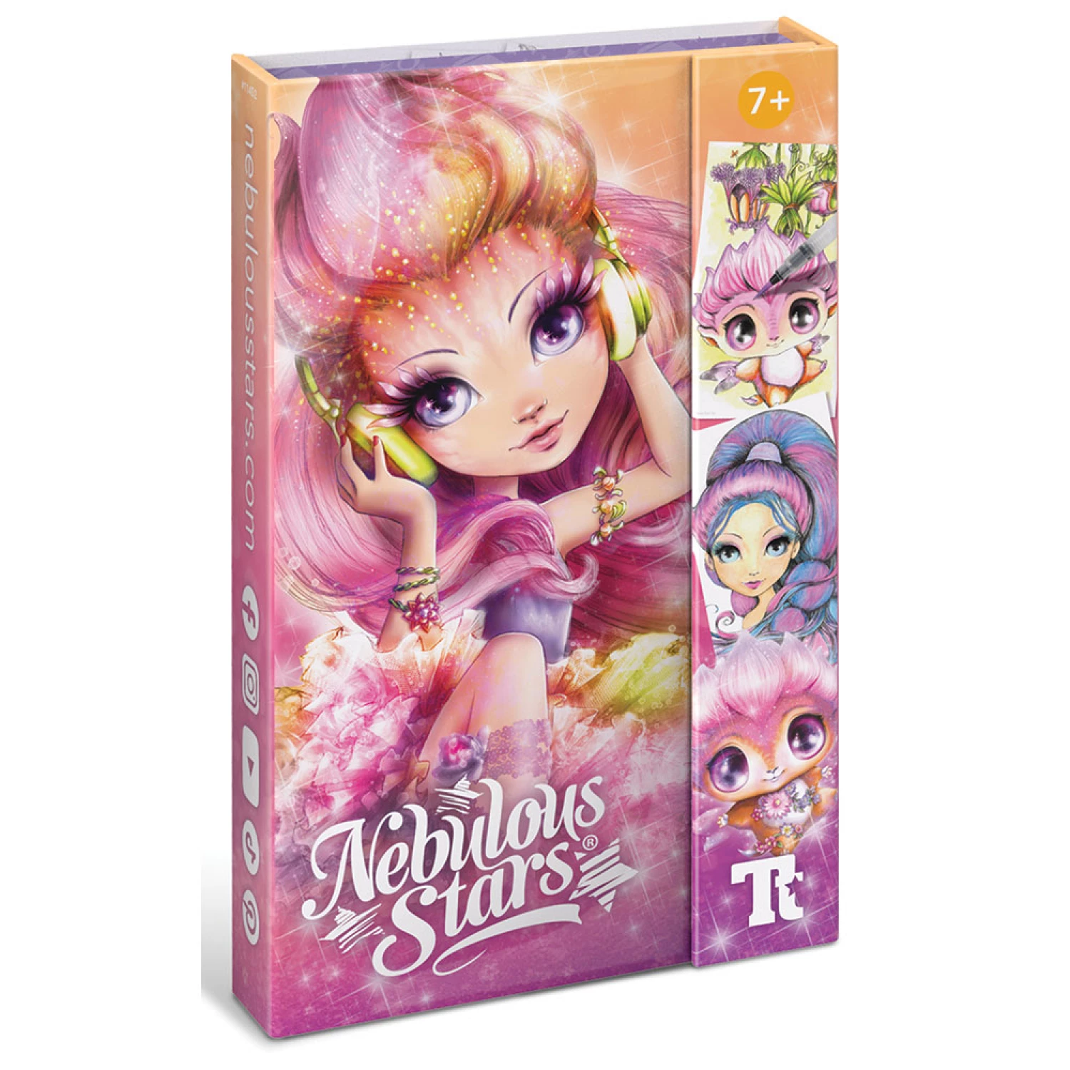 NEBULOUS STAR AKVAREL BOJANKA SA BELIM LISTOVIMA