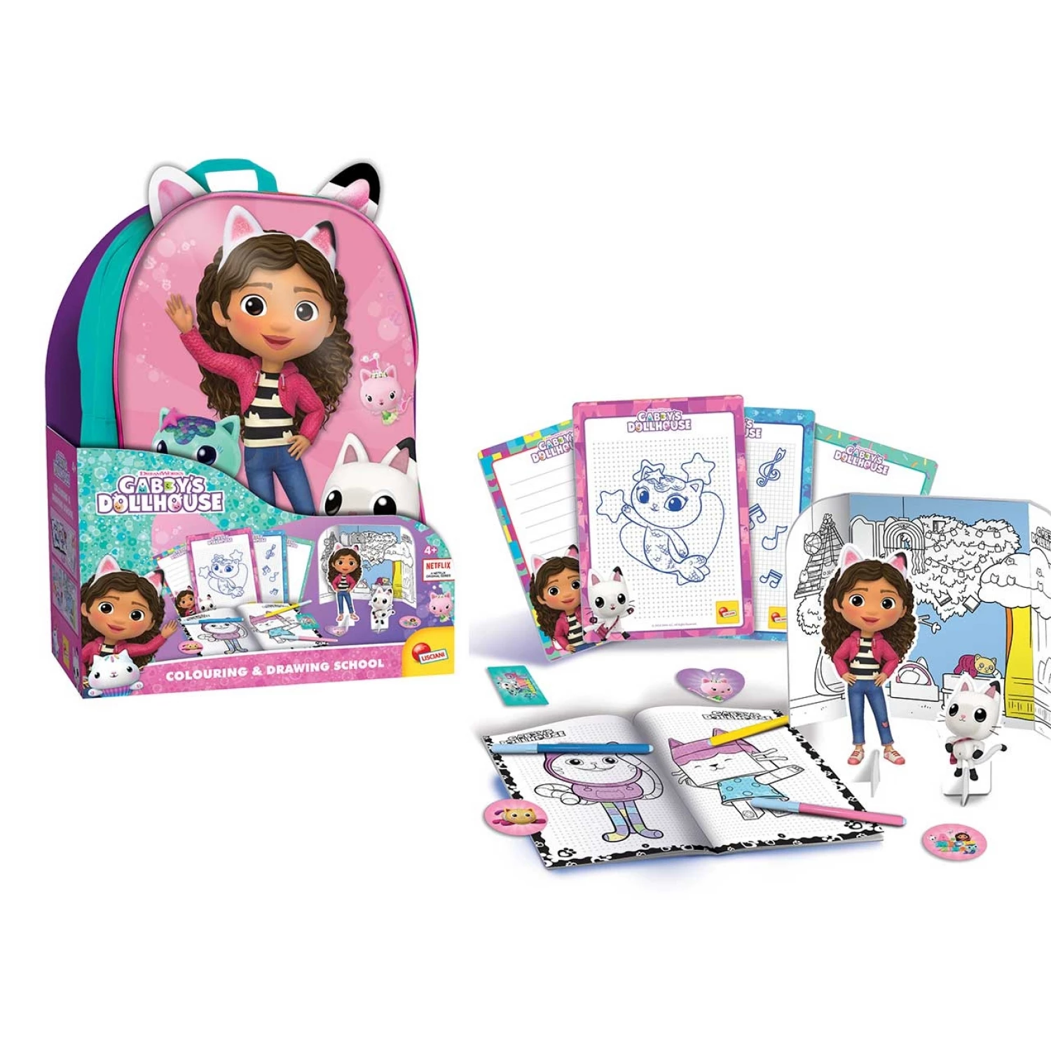 GABBYS DOLLHOUSE SKOLA BOJENJA I CRTANJA