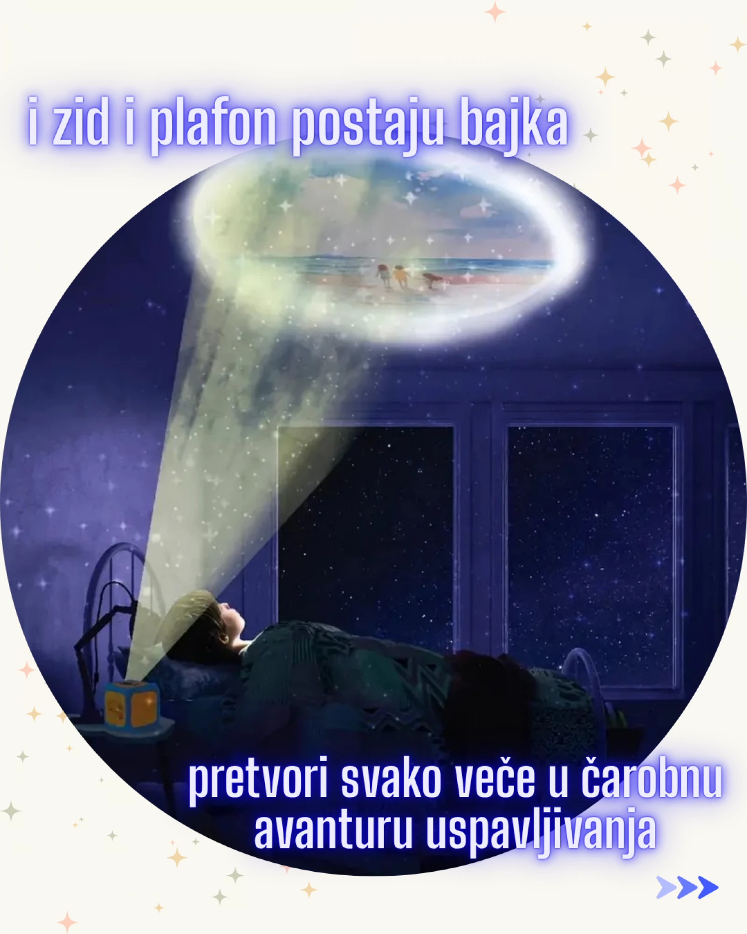 Edukativni Magicni Projektor SR Bajke, pesmice i edukacija