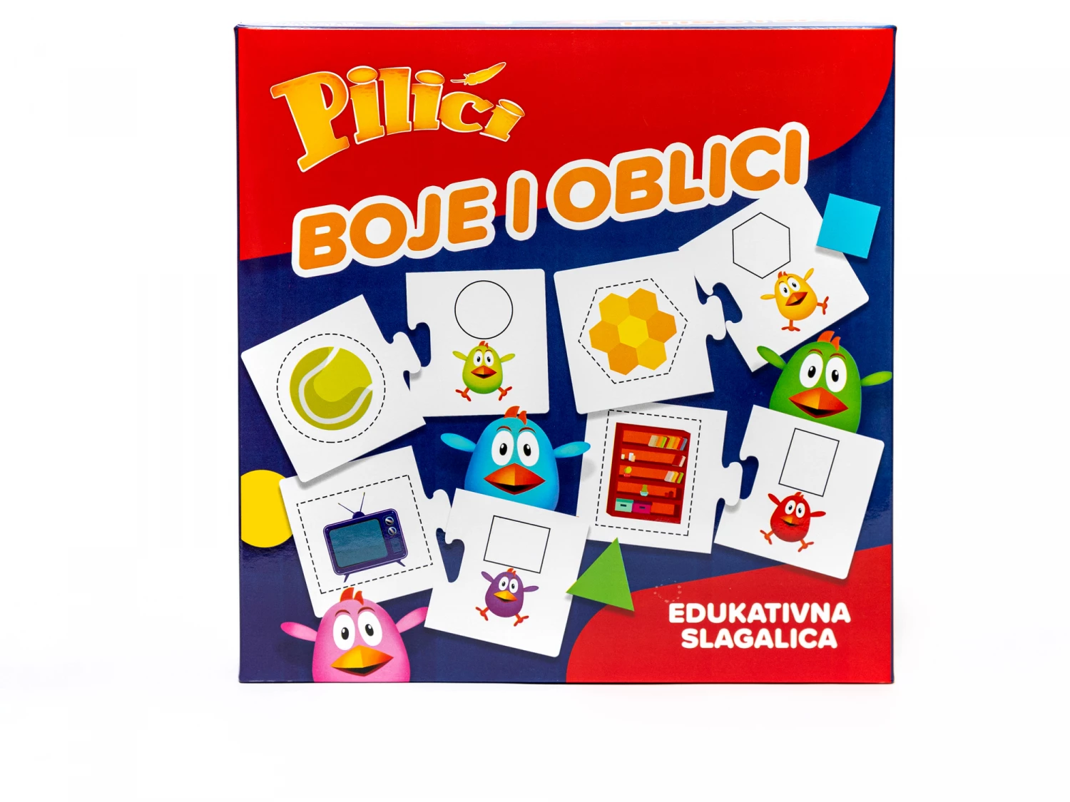 Pilici edukativna igra Boje i oblici
