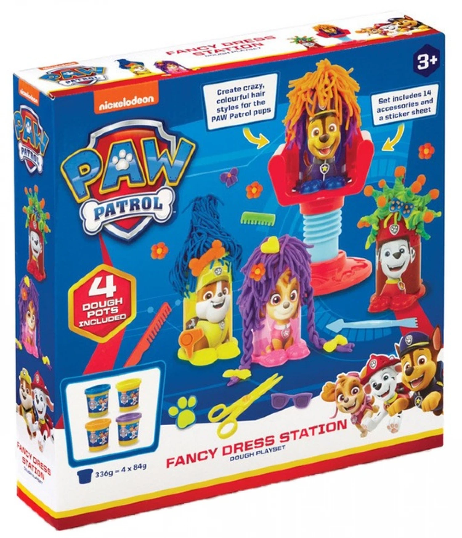 PAW PATROL KREATIVNI PLASTELIN SET FANCY DRESS STATION