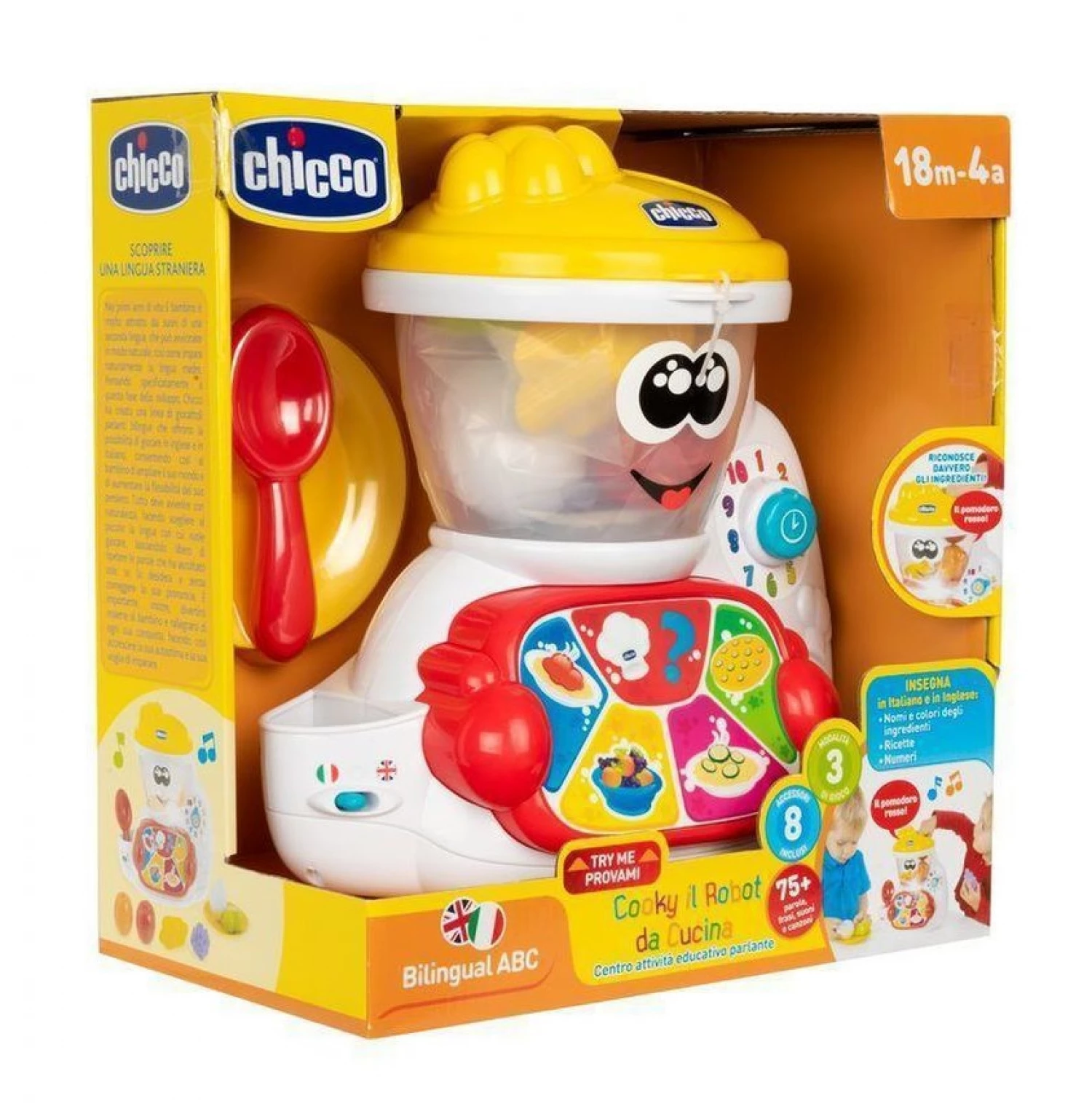 CHICCO COOKY ROBOT ABC EDUKATIVNI SET