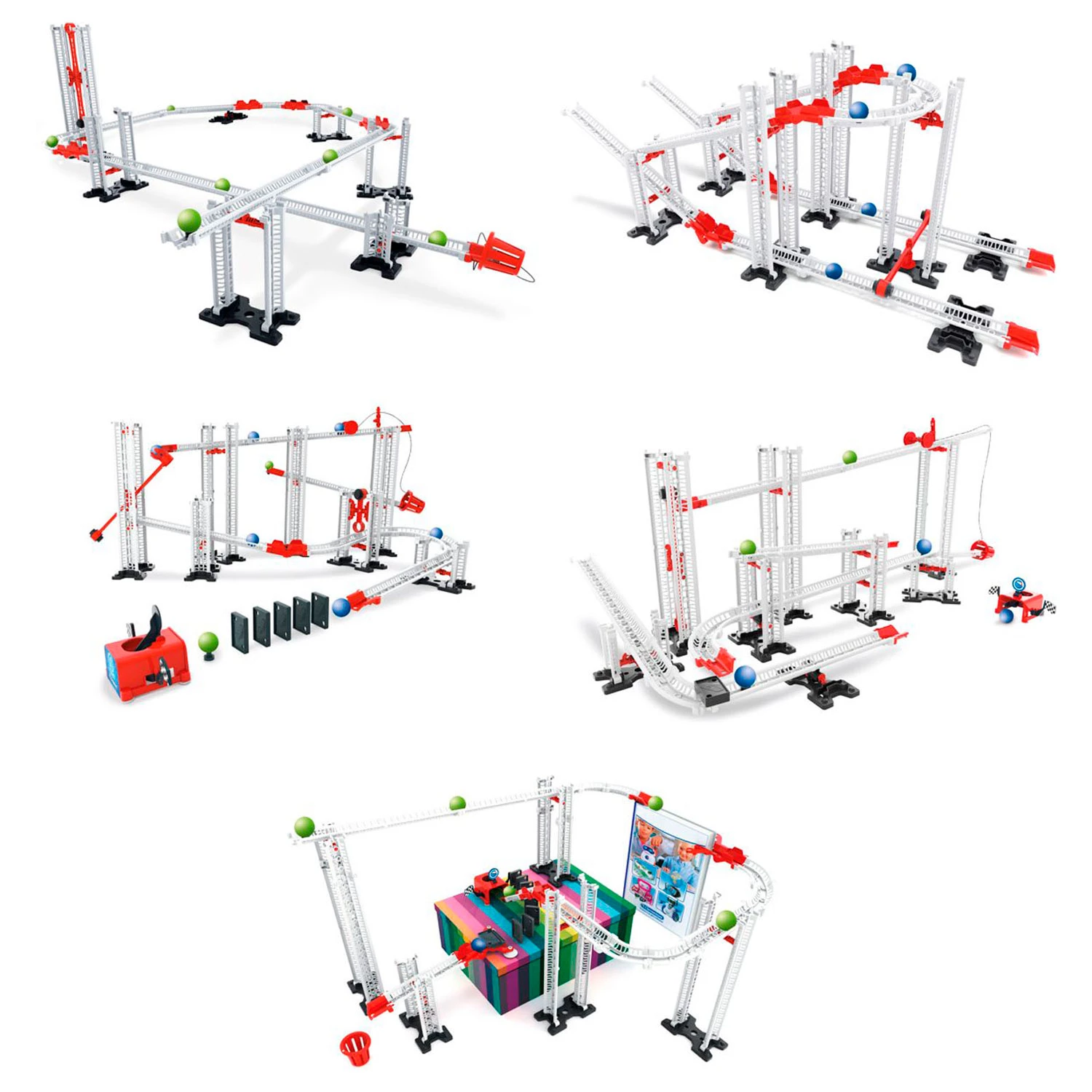 CLEMENTONI ACTION & REACTION DELUXE SET 120PCS