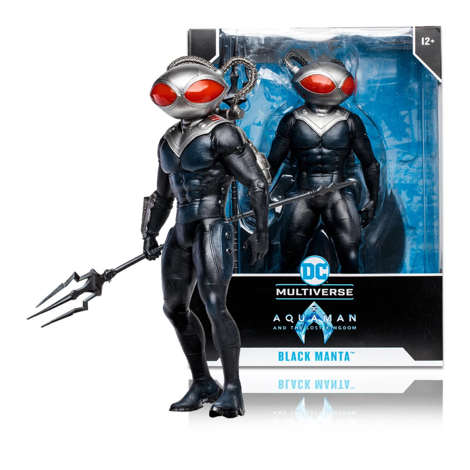 AQUAMAN AND THE LOST KINGDOM FIGURA BLACK MANTA 30CM