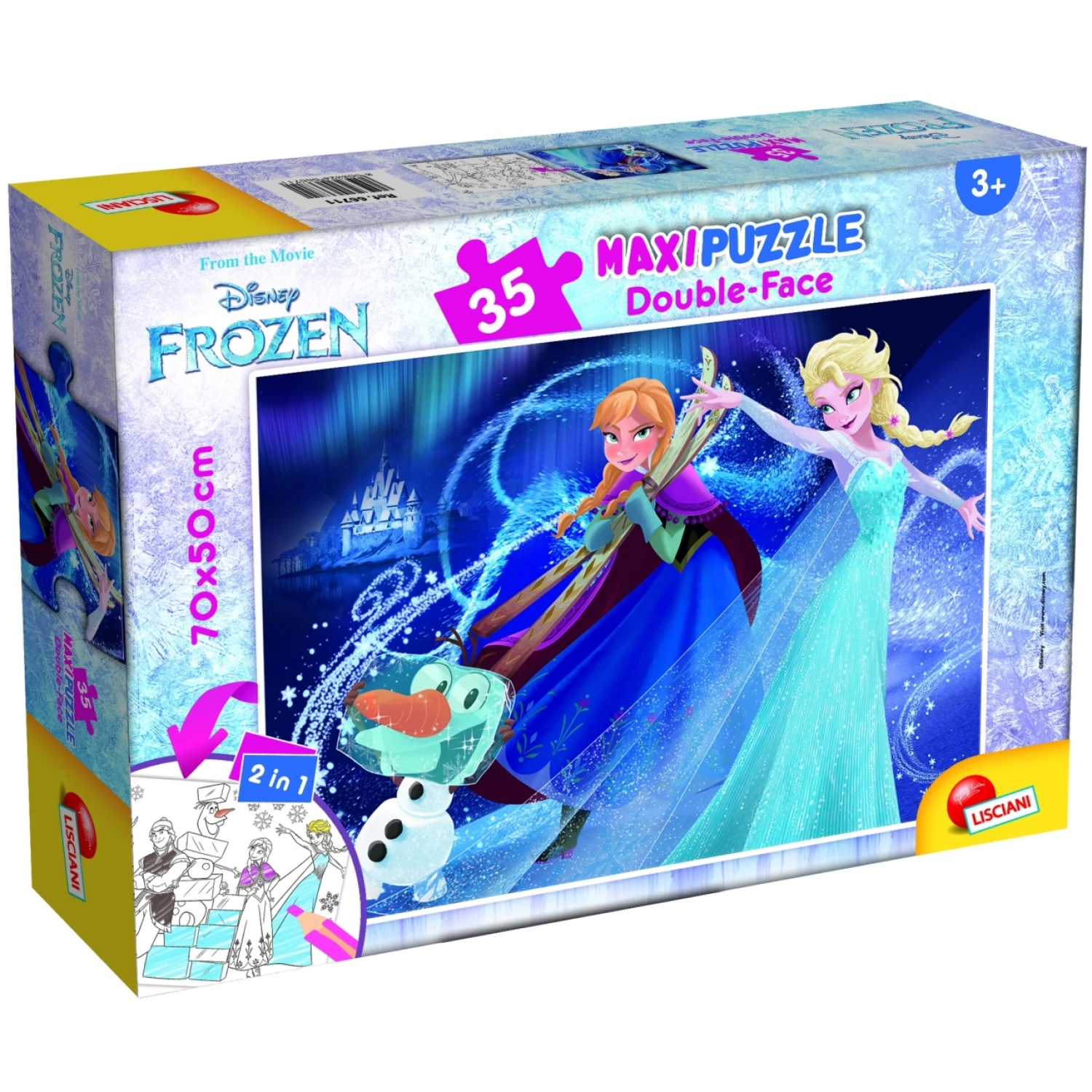 PUZZLE SLAGALICE 35 DELOVA MAXI FROZEN LISCIANI