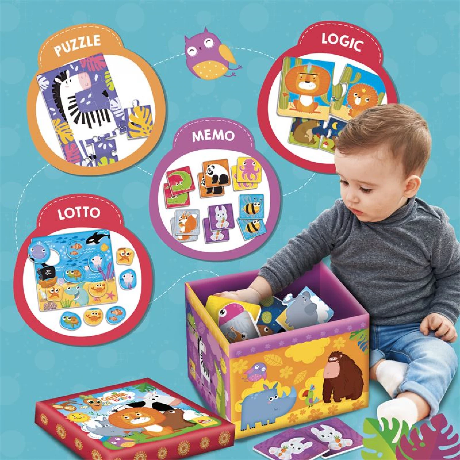 Carotina Baby super kutija 107827 Lisciani