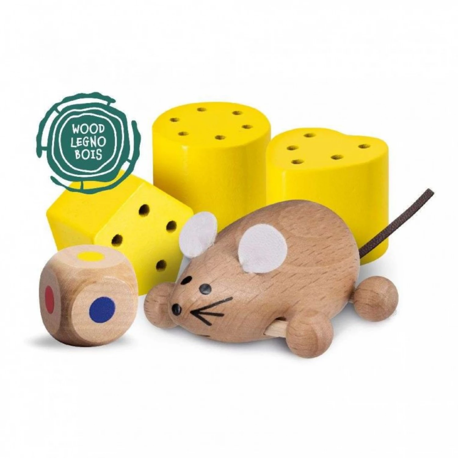 MONTESORI BABY SET WOOD THE HOUSE OF THE MOUSE