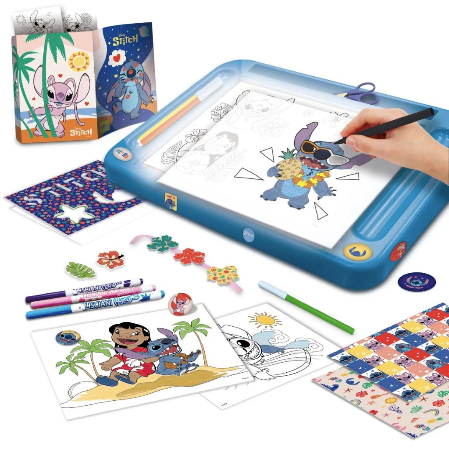 STITCH LED TABALA ZA CRTANJE LISCIANI