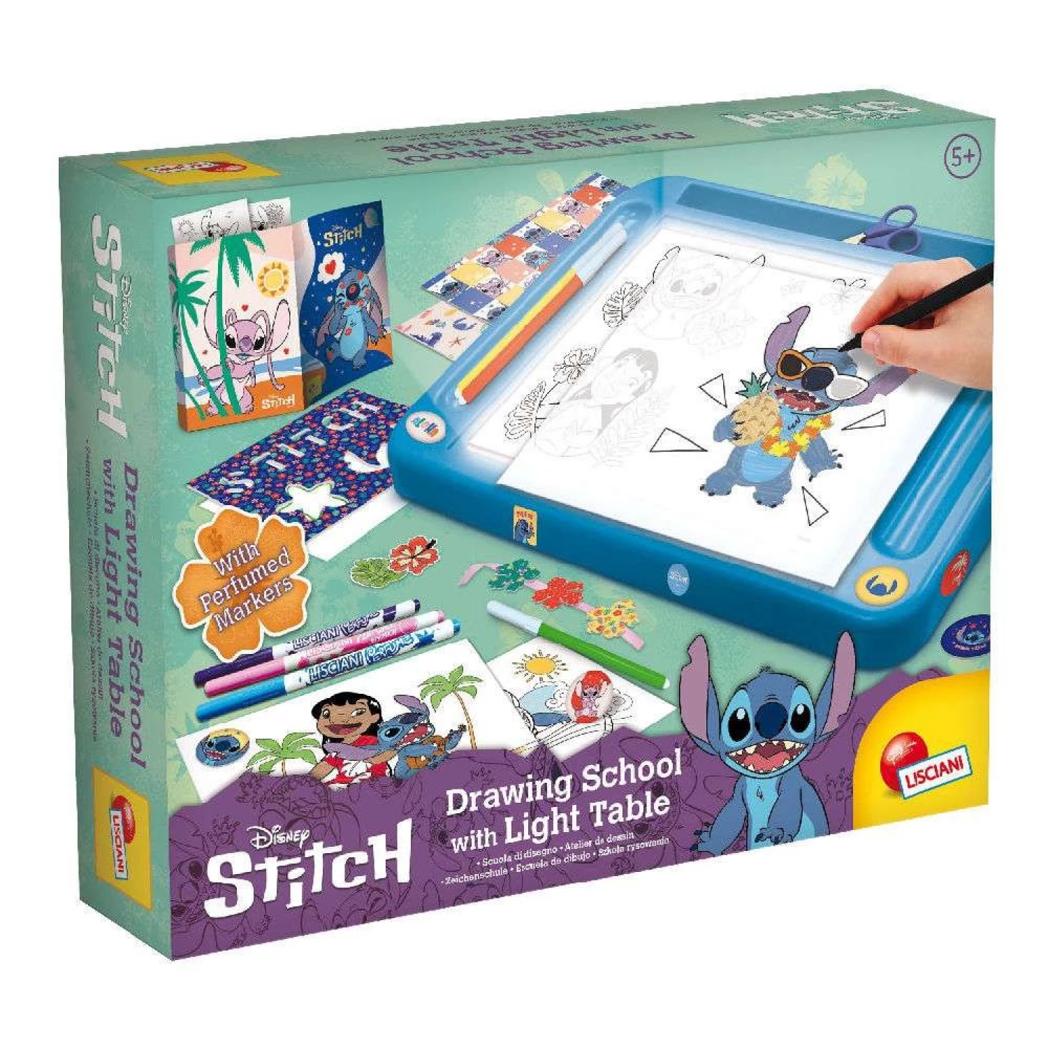 STITCH LED TABALA ZA CRTANJE LISCIANI