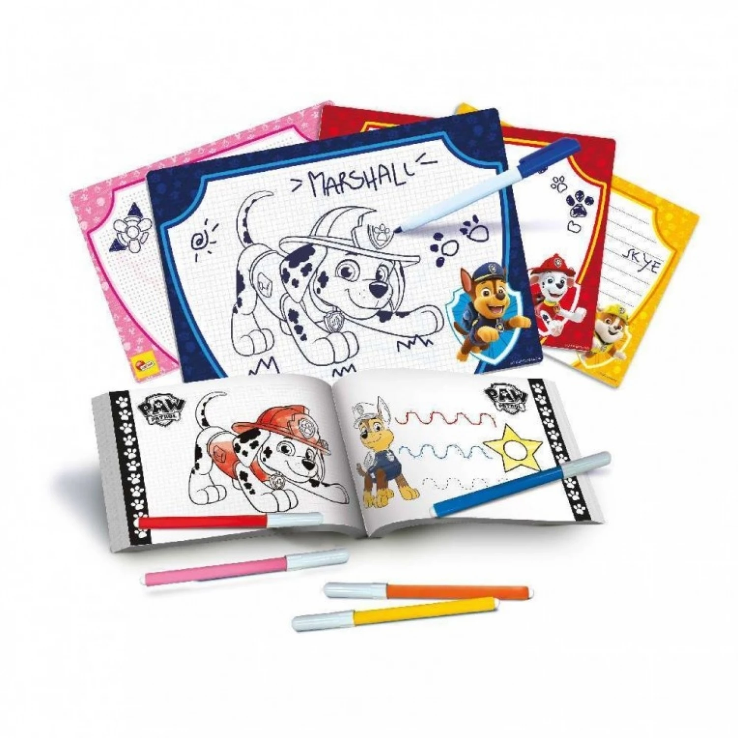 PAW PATROL SKOLA CRTANJA