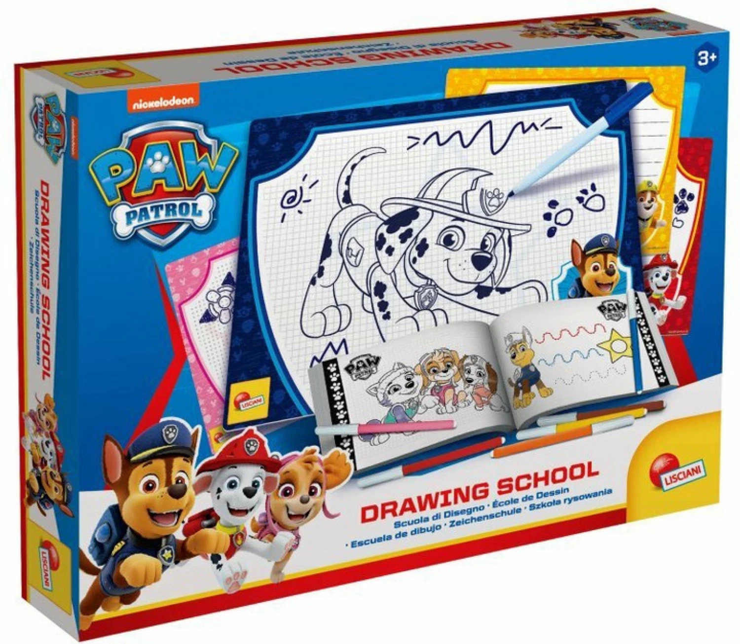 PAW PATROL SKOLA CRTANJA