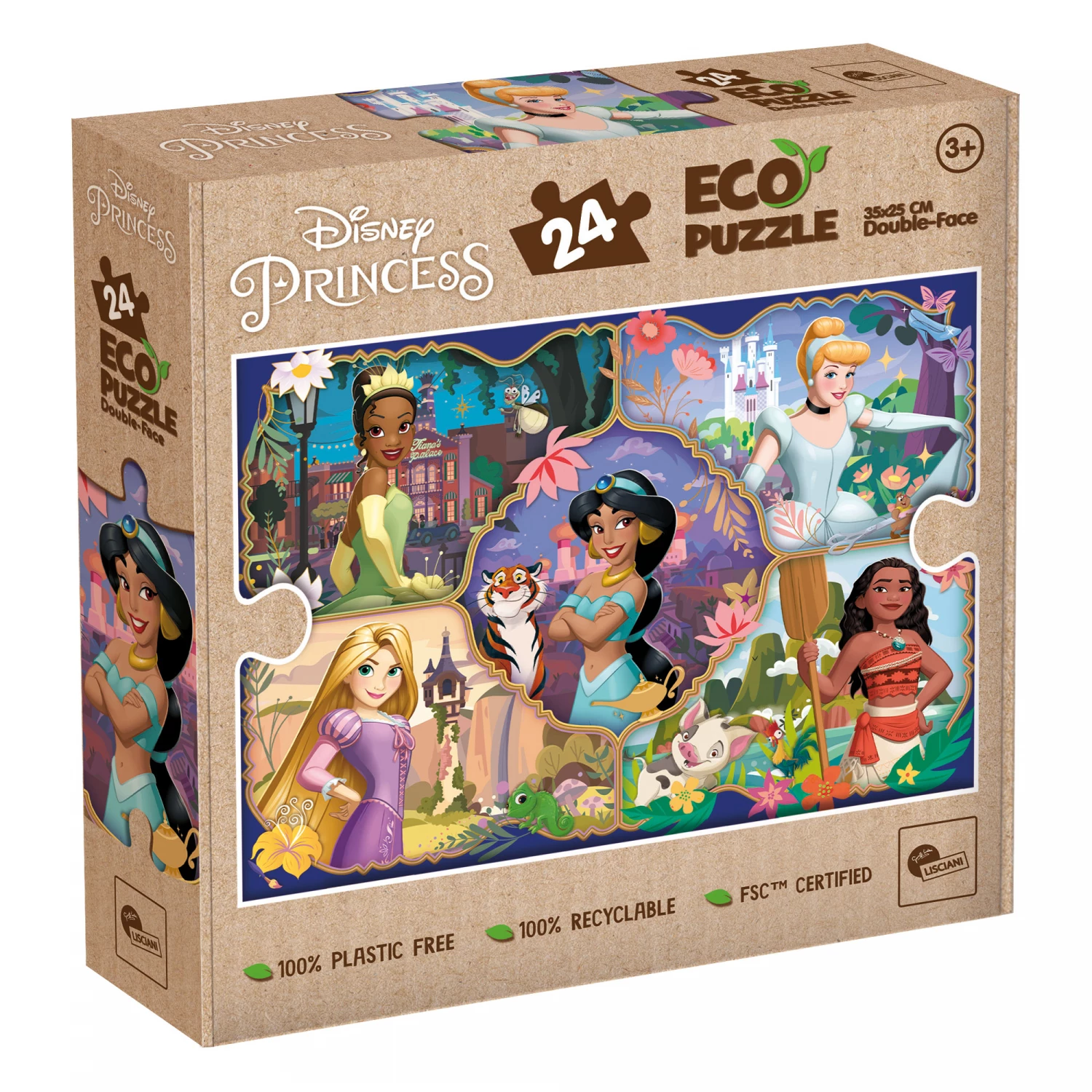 DISNEY PRINCESS ECO SLAGALICA 24PCS