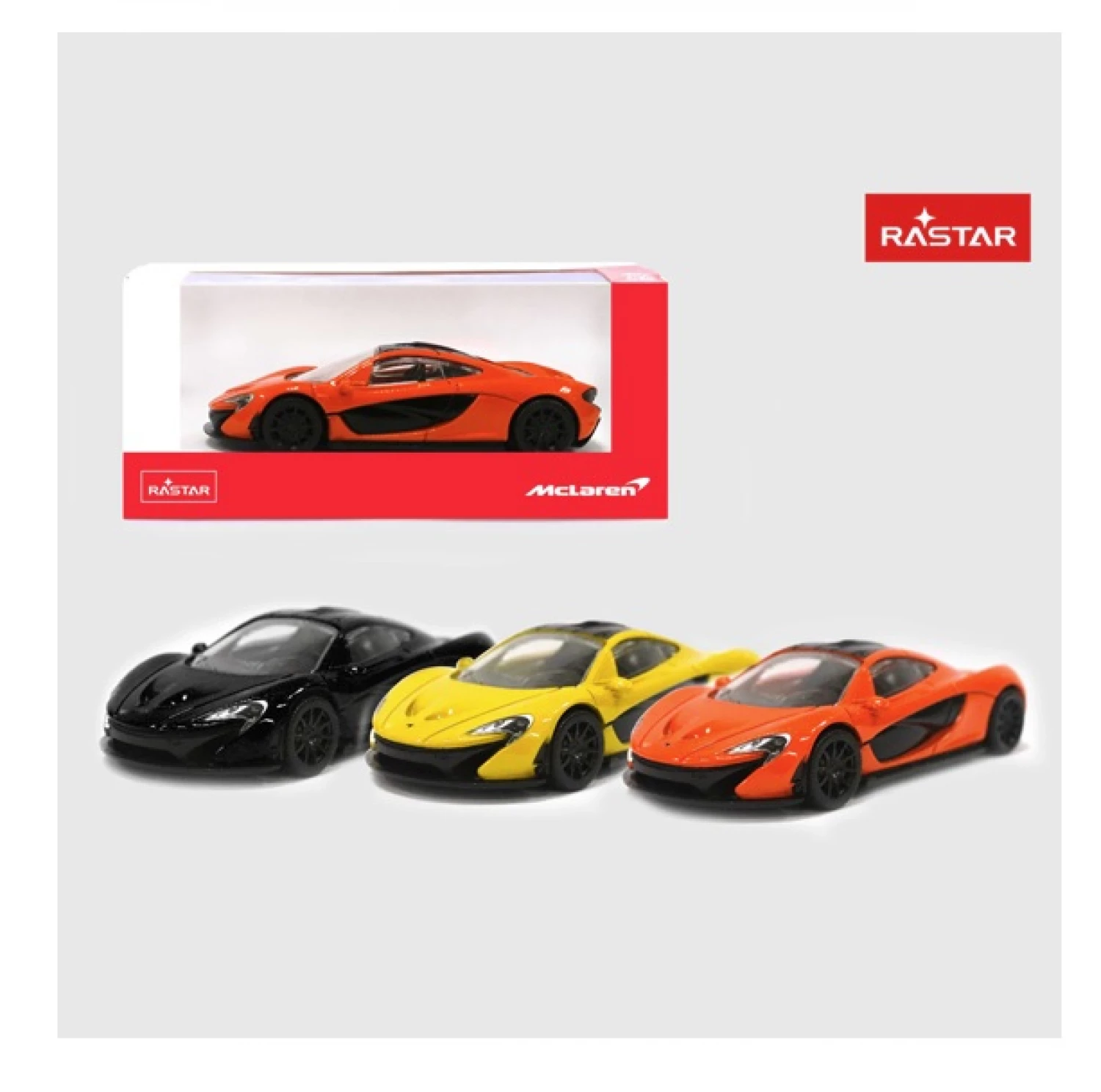 Rastar Auto metalni McLaren P1 1/43 CENA ZA 1 KOM