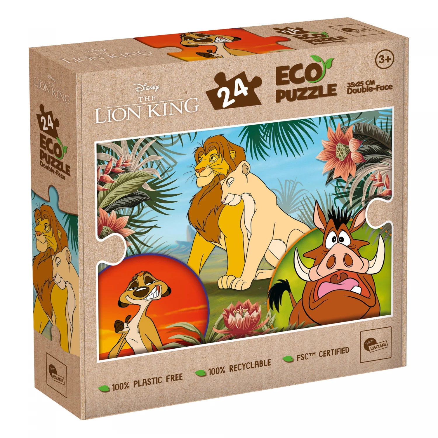 DISNEY LION KING ECO PUZZLE 24PCS