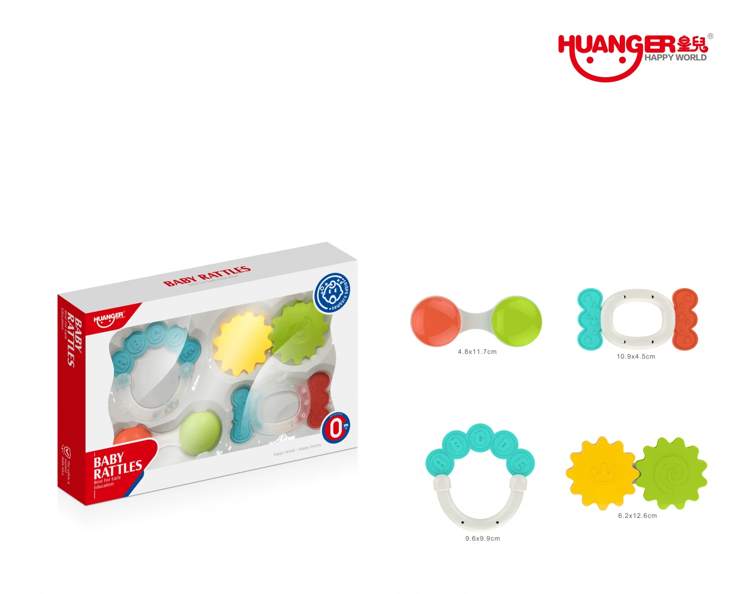 Glodalice zvecke set HE0152