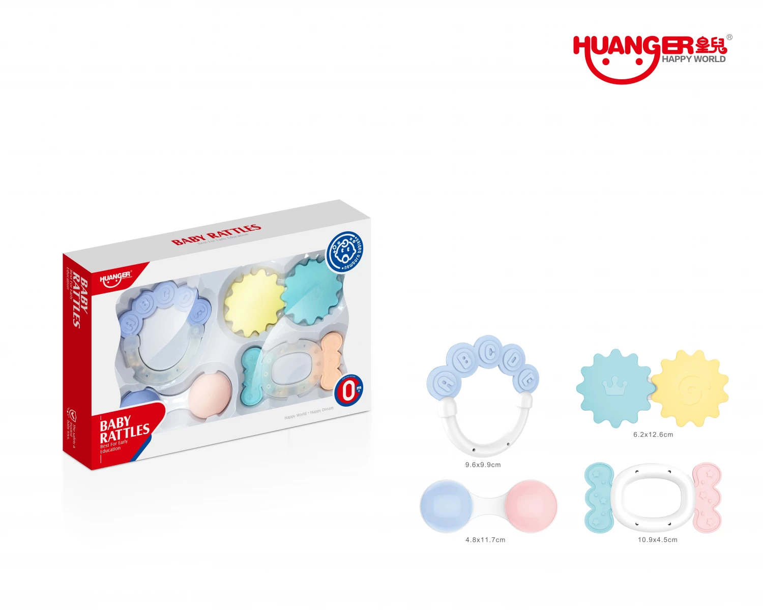 Glodalice zvecke set HE0125