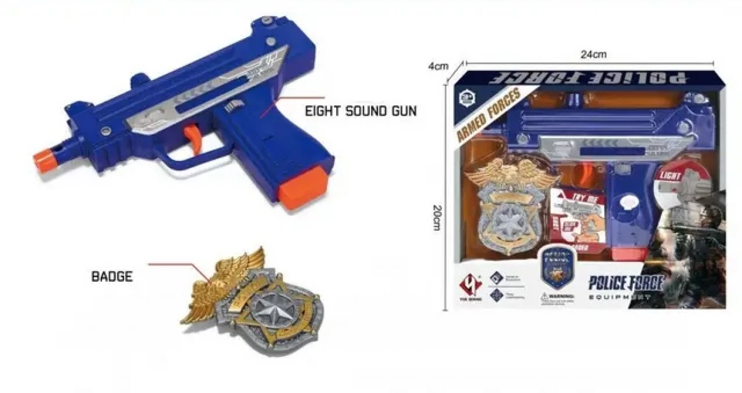 POLICIJSKI SET PISTOLJ P032