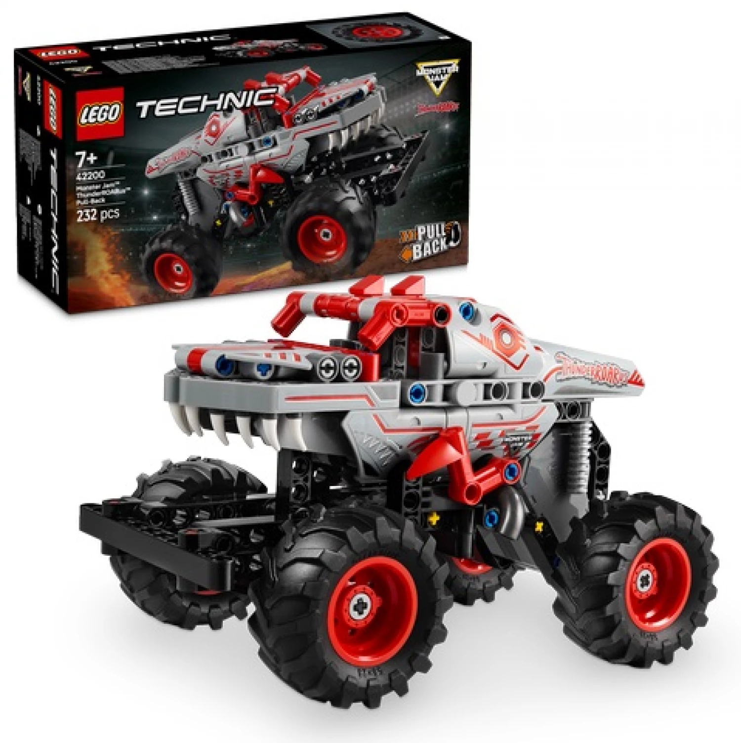 LEGO TECHNIC MONSTER JAM THUNDERROARUS PULL BACK