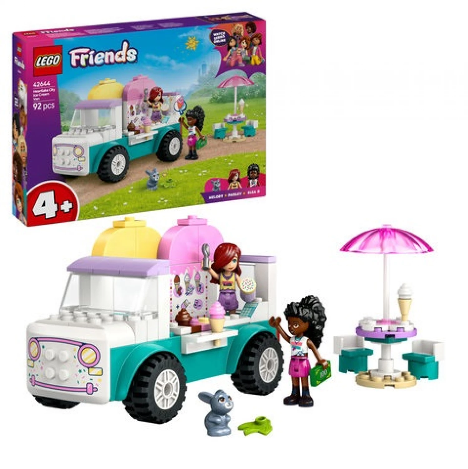 LEGO FRIENDS HEARTLAKE CITY ICE CREAM TRUCK