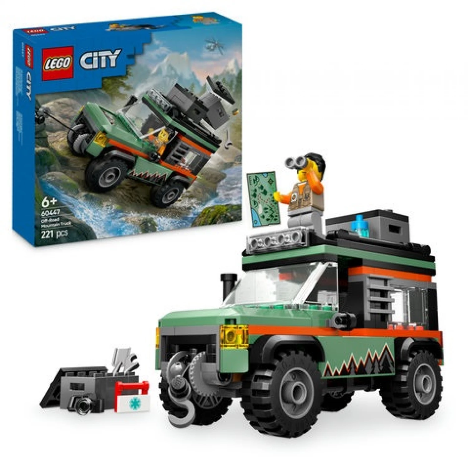 LEGO CITY OFF ROAD 4x4 MOUNTAIN TRUCK