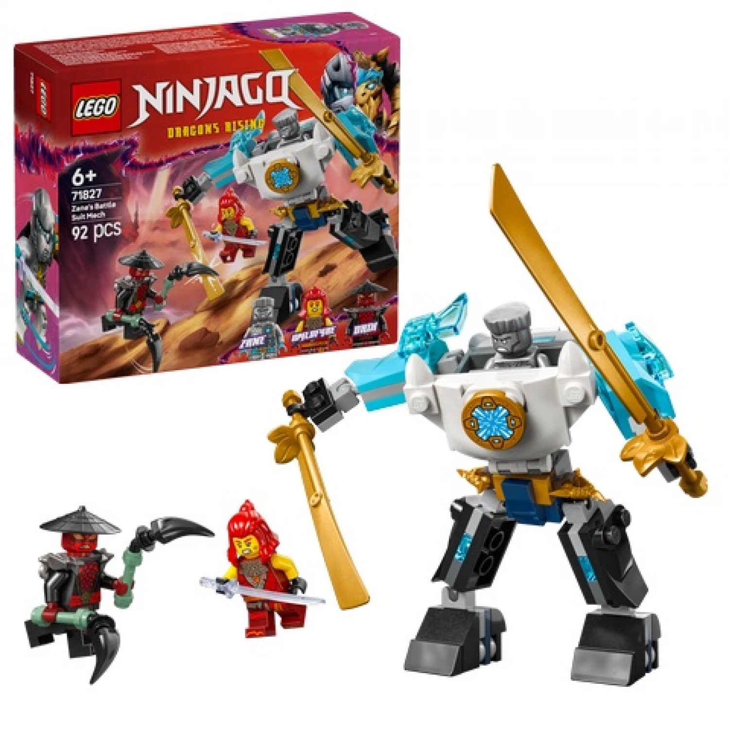LEGO NINJAGO ZANES BATTLE SUIT MECH