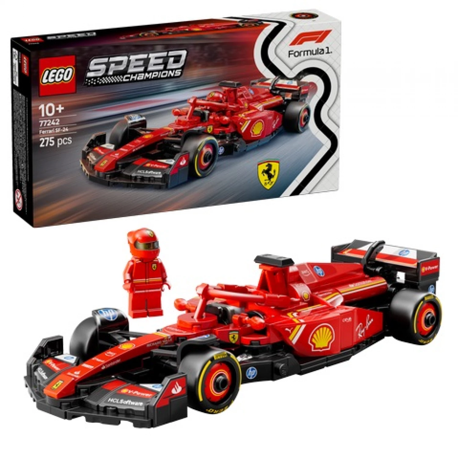 LEGO SPEED CHAMPIONS FERRARI F1 RACE CAR