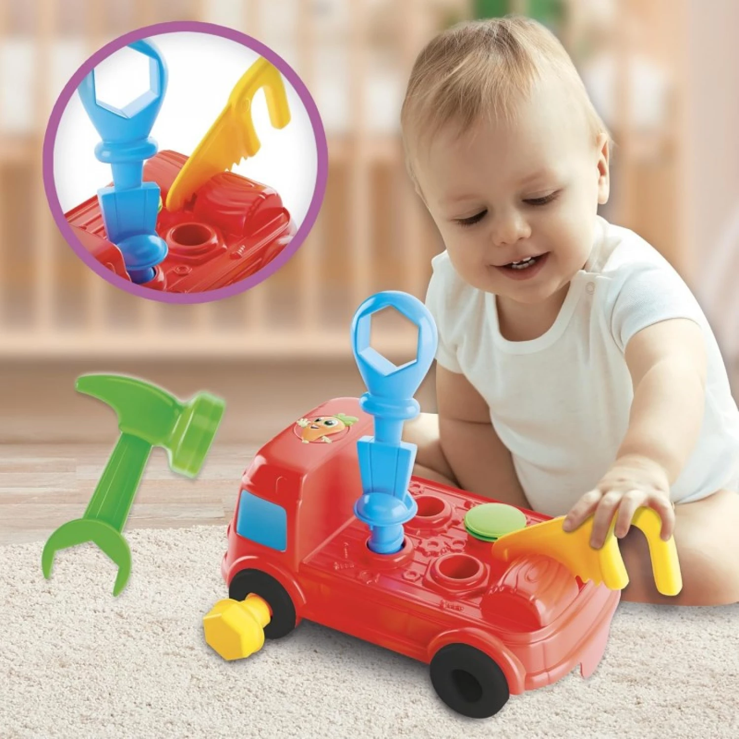 Carotina eudkativni set oblici Moj Prvi Kamion 109968 (CH)