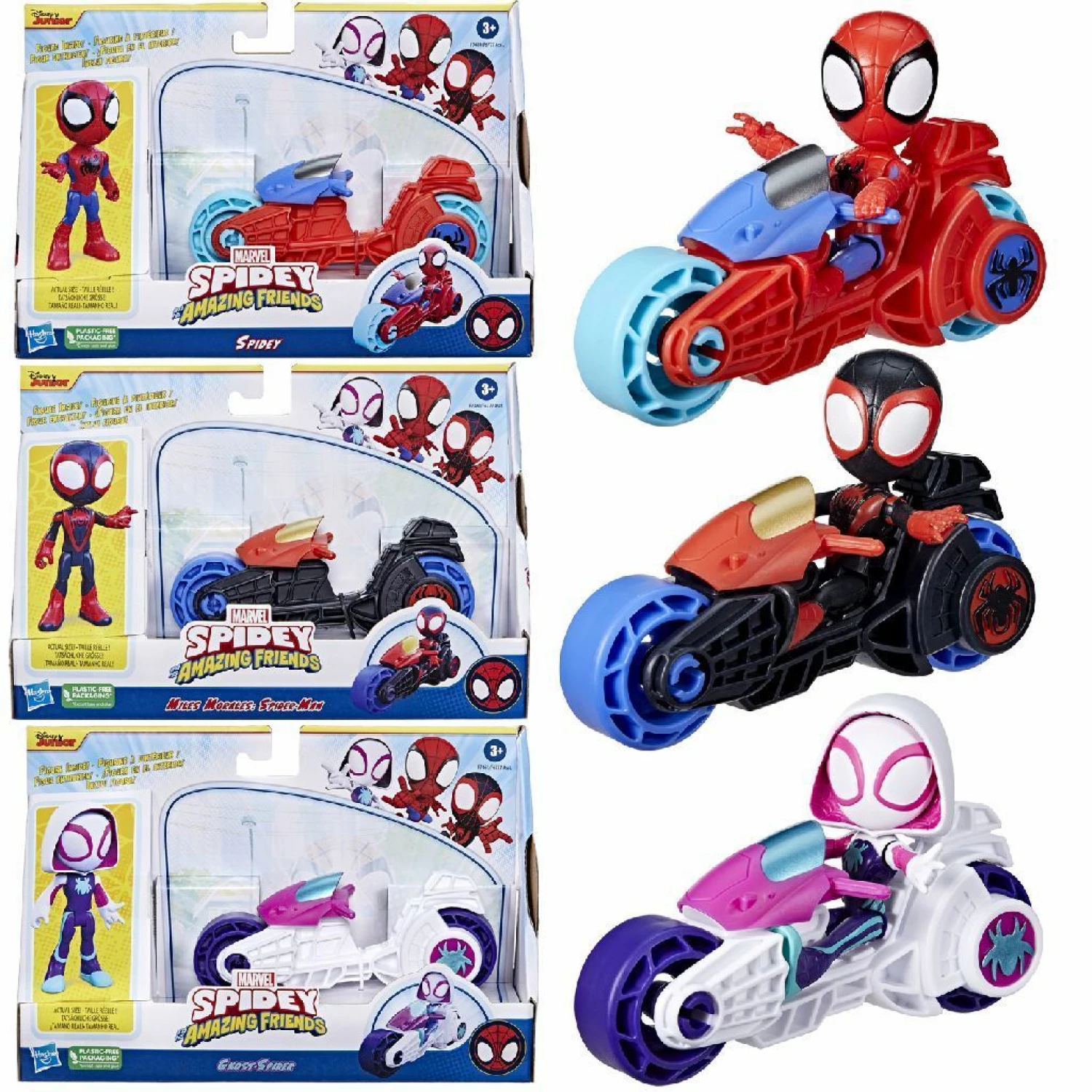 MARVEL SPIDEY MOTORCYCLE AST