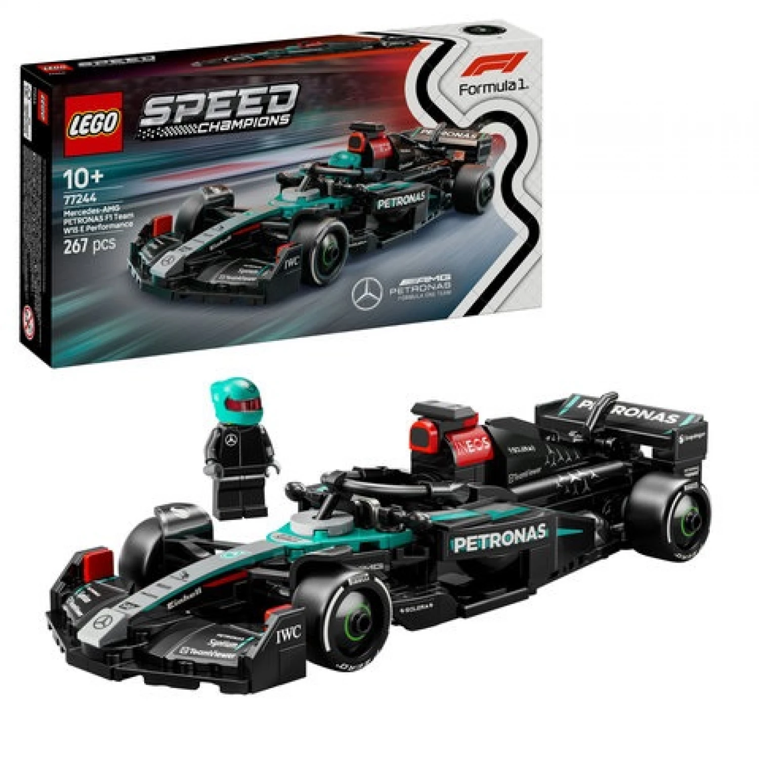 LEGO SPEED CHAMPIONS MERCEDES  F1 RACE CAR