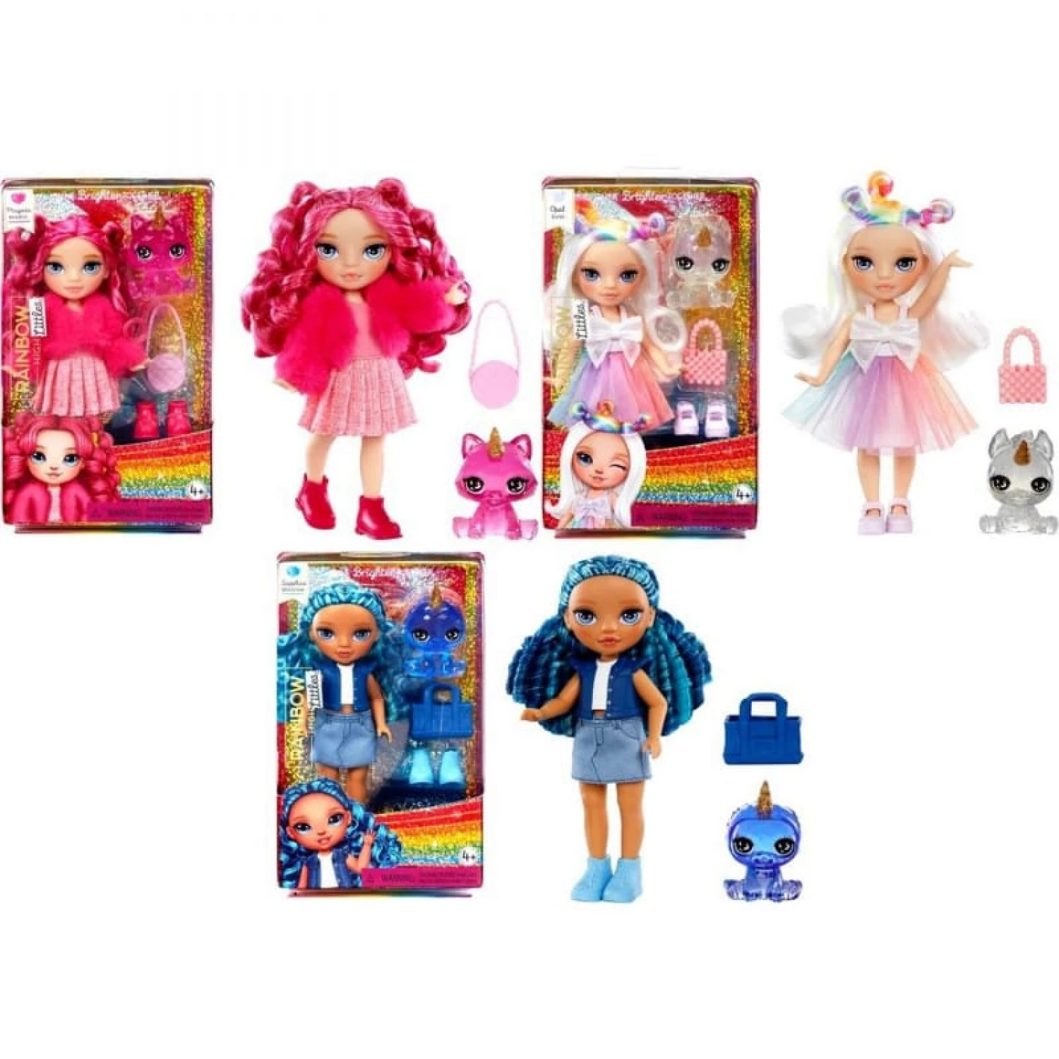 RAINBOW HIGH LITTLEST DOLL ASST 1 KOM