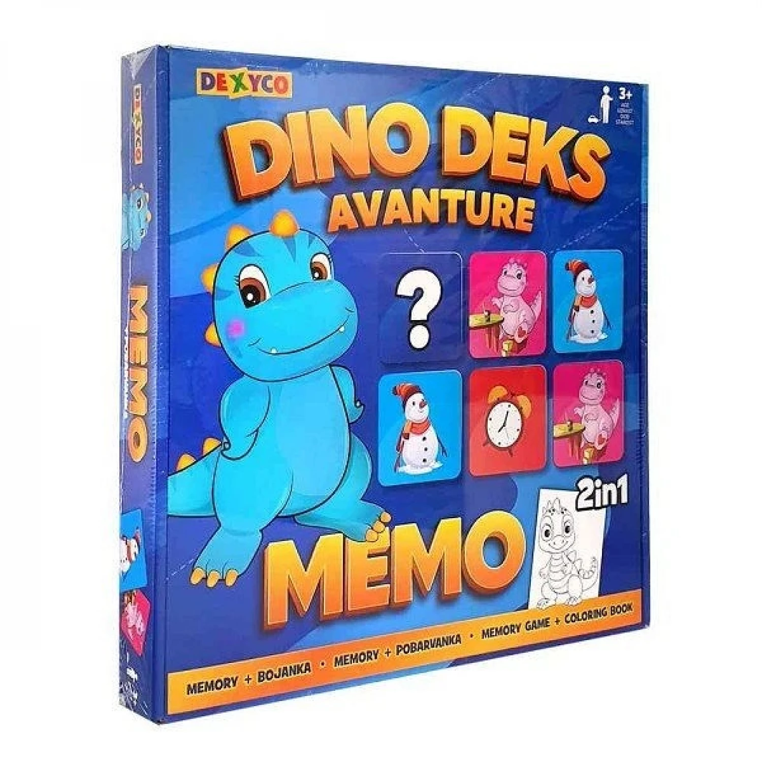 DINO DEKS AVANTURE MEMO