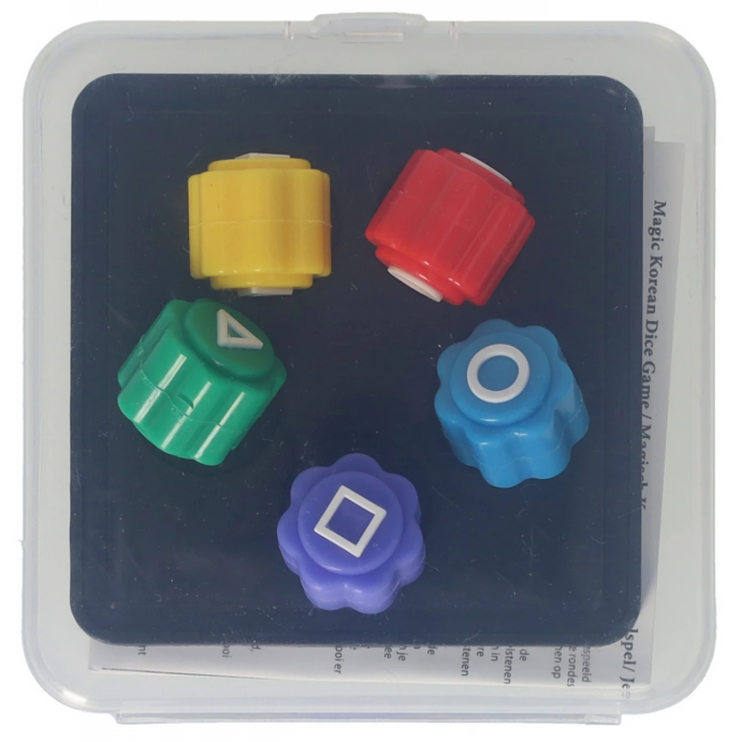 KOREJSKA IGRA SA KOCKICAMA 5PCS 8.5X8.5X2.5CM