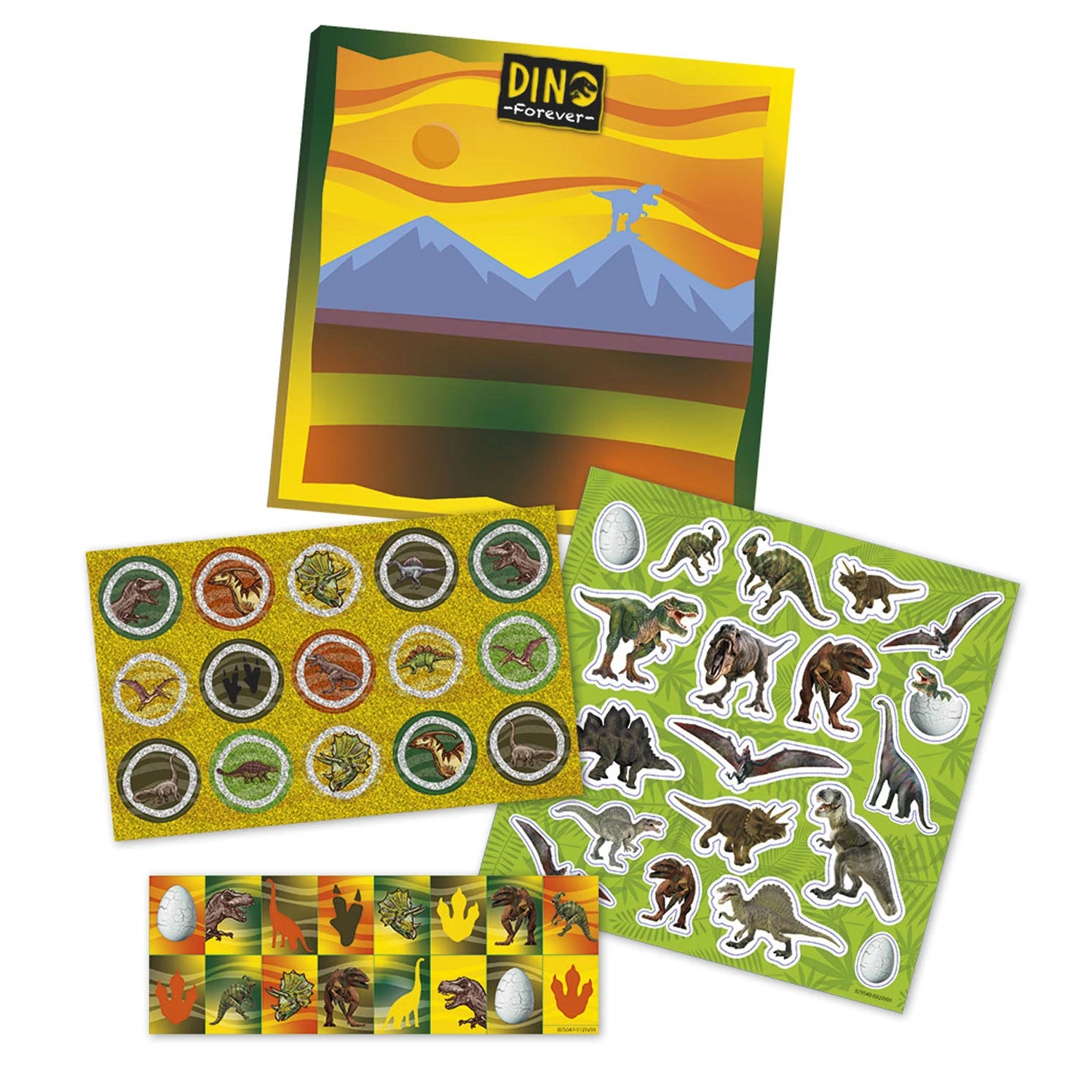 DINO FOREVER STIKER SET