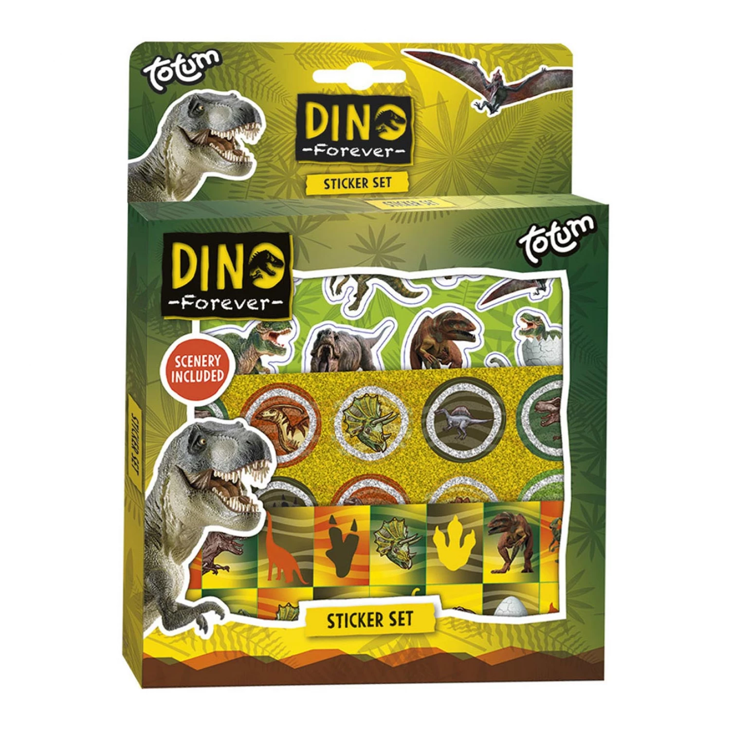 DINO FOREVER STIKER SET