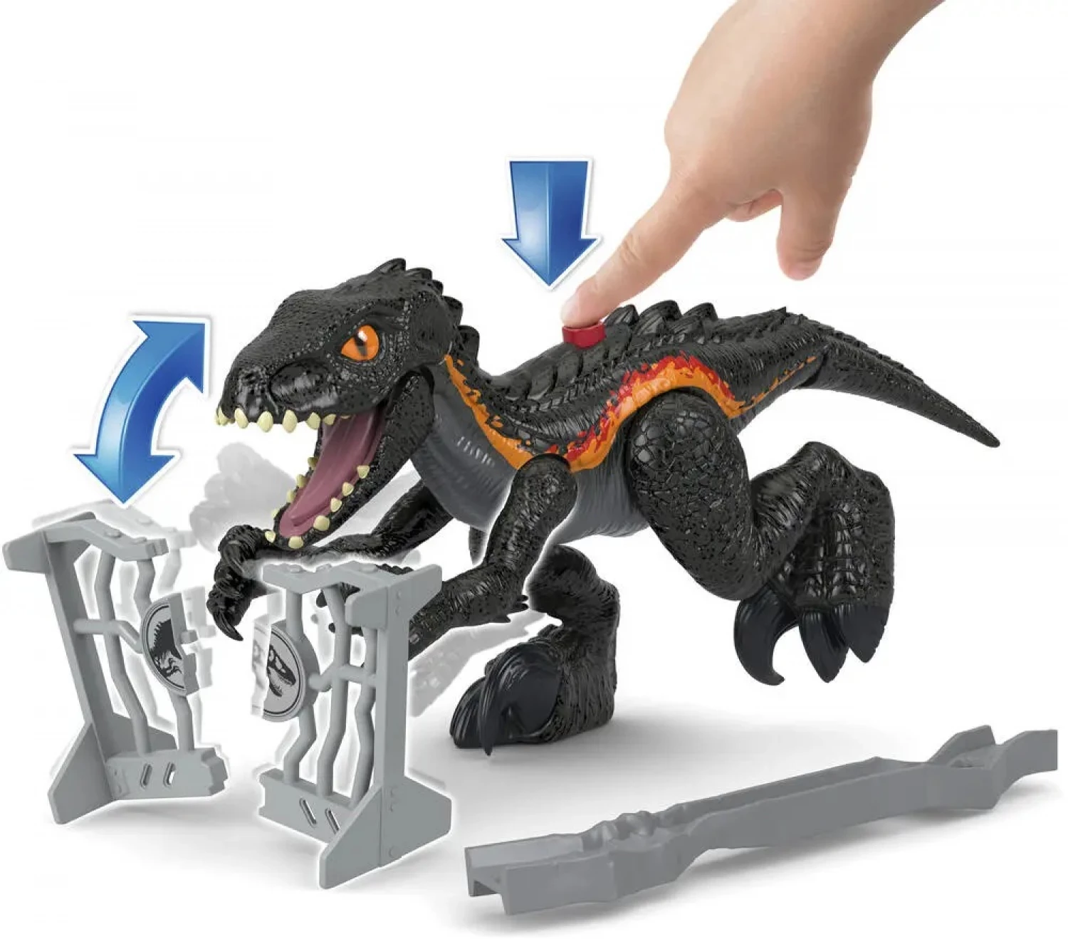 JURASSIC WORLD INDORAPTOR DINOSAUS FIGURA