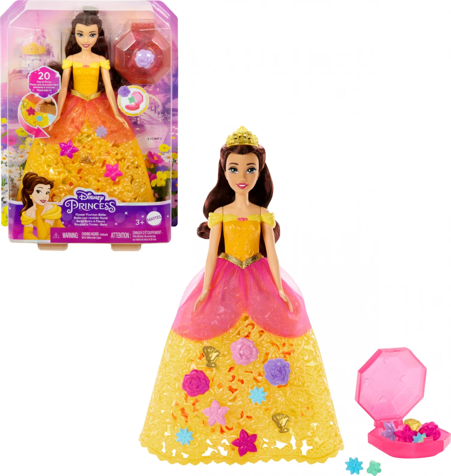 DISNEY PRINCESS LUTKA BELLA