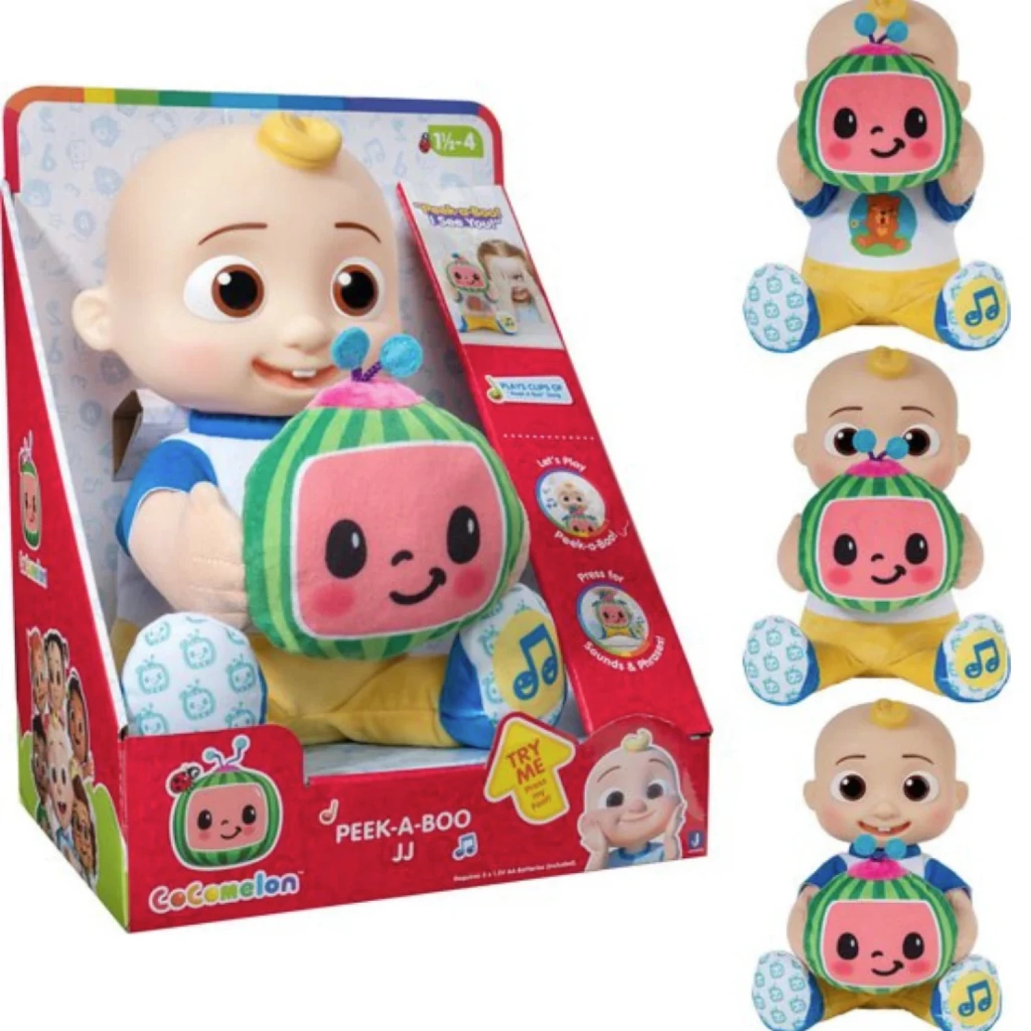 COCOMELON FIGURA PEEK A BOO JJ