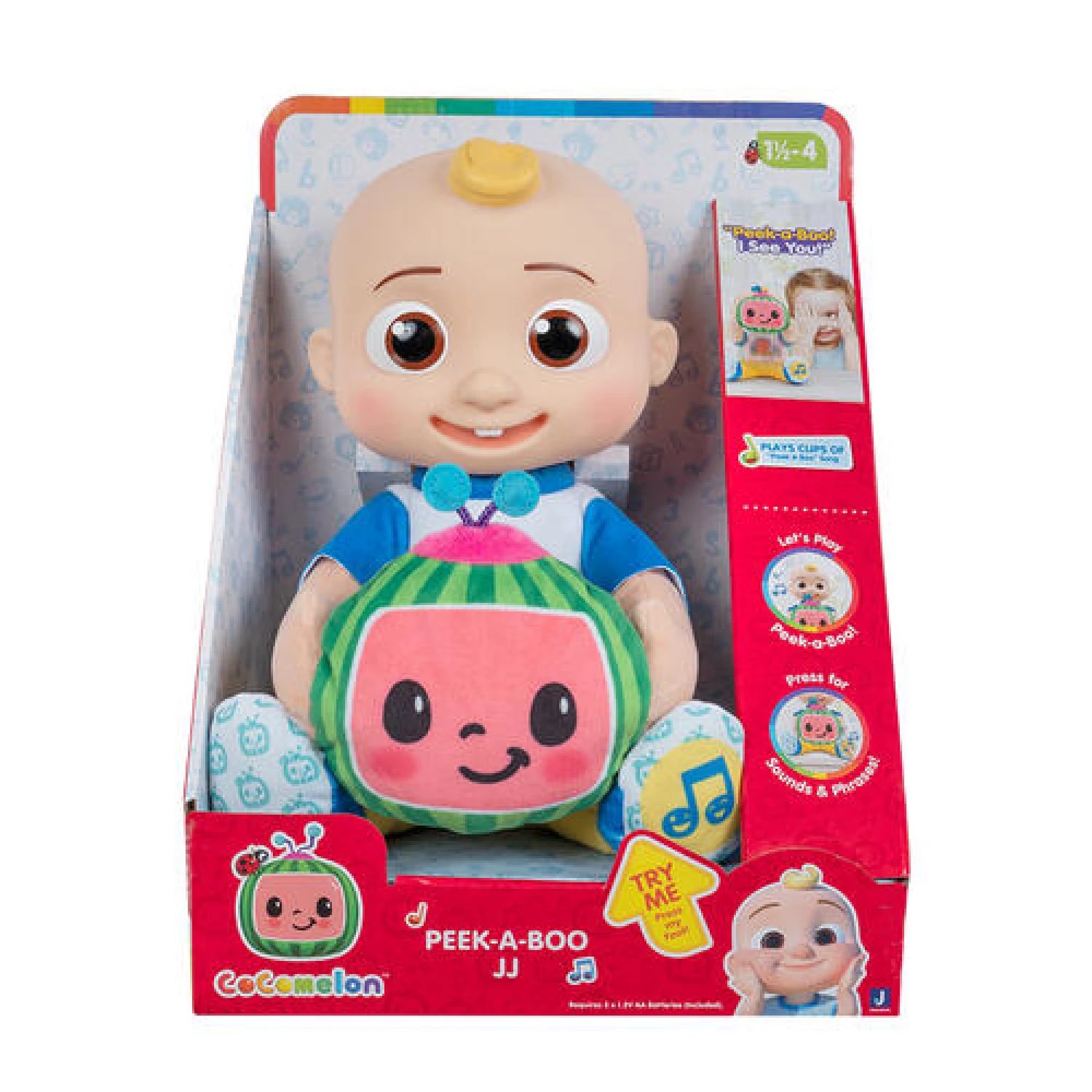 COCOMELON FIGURA PEEK A BOO JJ