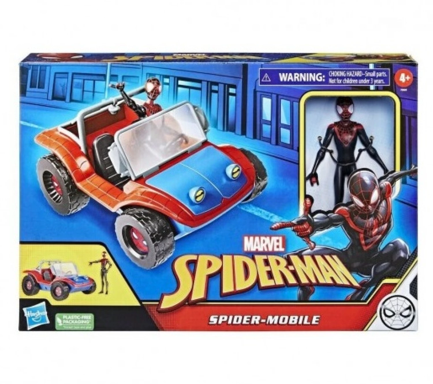SPIDERMAN SET SPIDER MOBIL I FIGURA 15CM