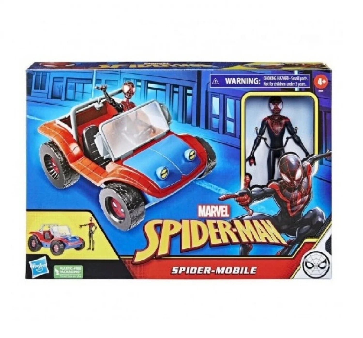 SPIDERMAN SET SPIDER MOBIL I FIGURA 15CM