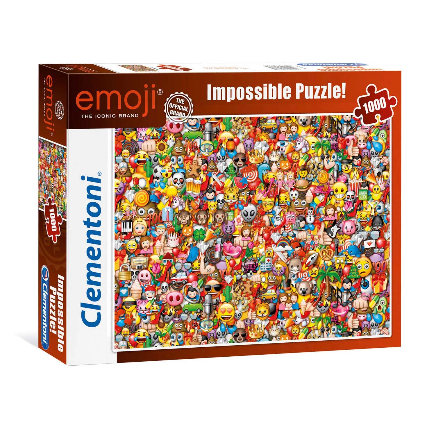 Clementoni slagalice Puzzle 1000pcs Emoji 39388