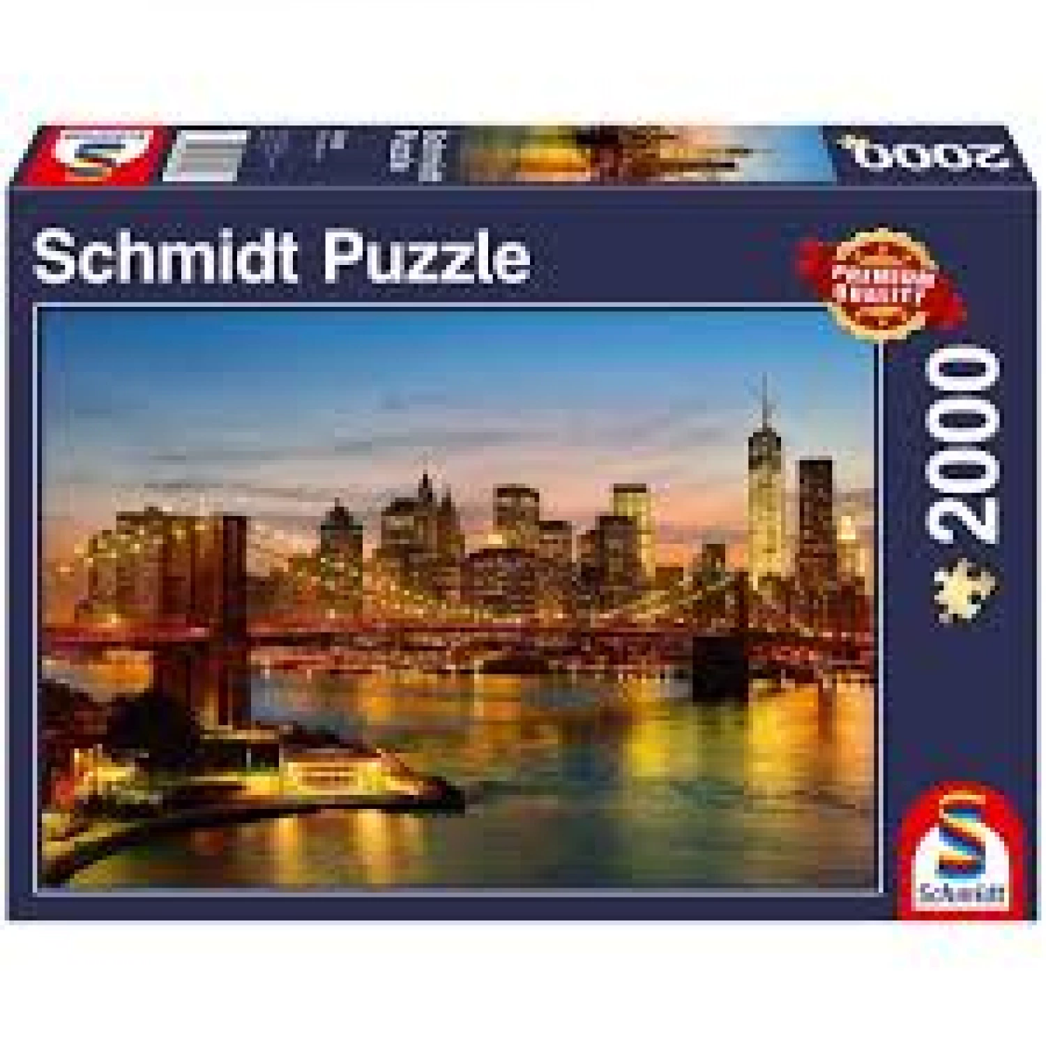 Schmidt Slagalica Puzzle 2000pcs New York 58189