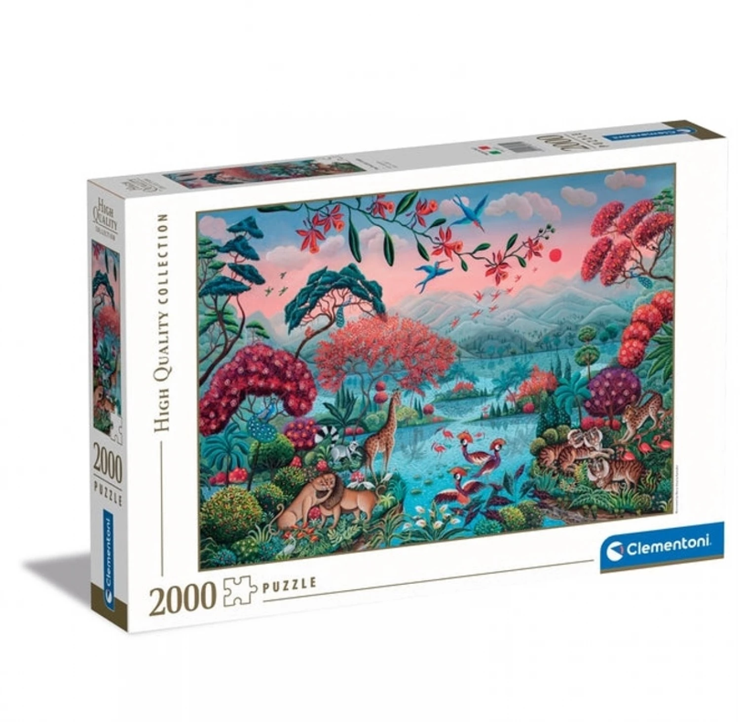 Clementoni Slagalica Puzzle 2000pcs The Peaceful Jungle 32571